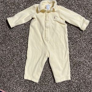 Ralph Lauren cotton mesh coveralls